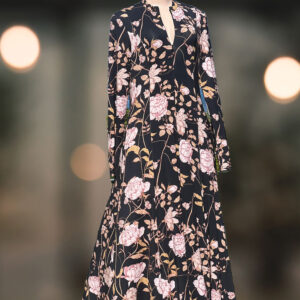 Floral-print dress