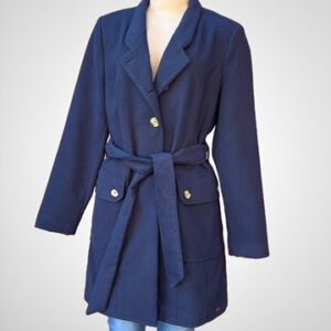Navy Blue Winter Coat