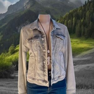 Grey Denim Jacket