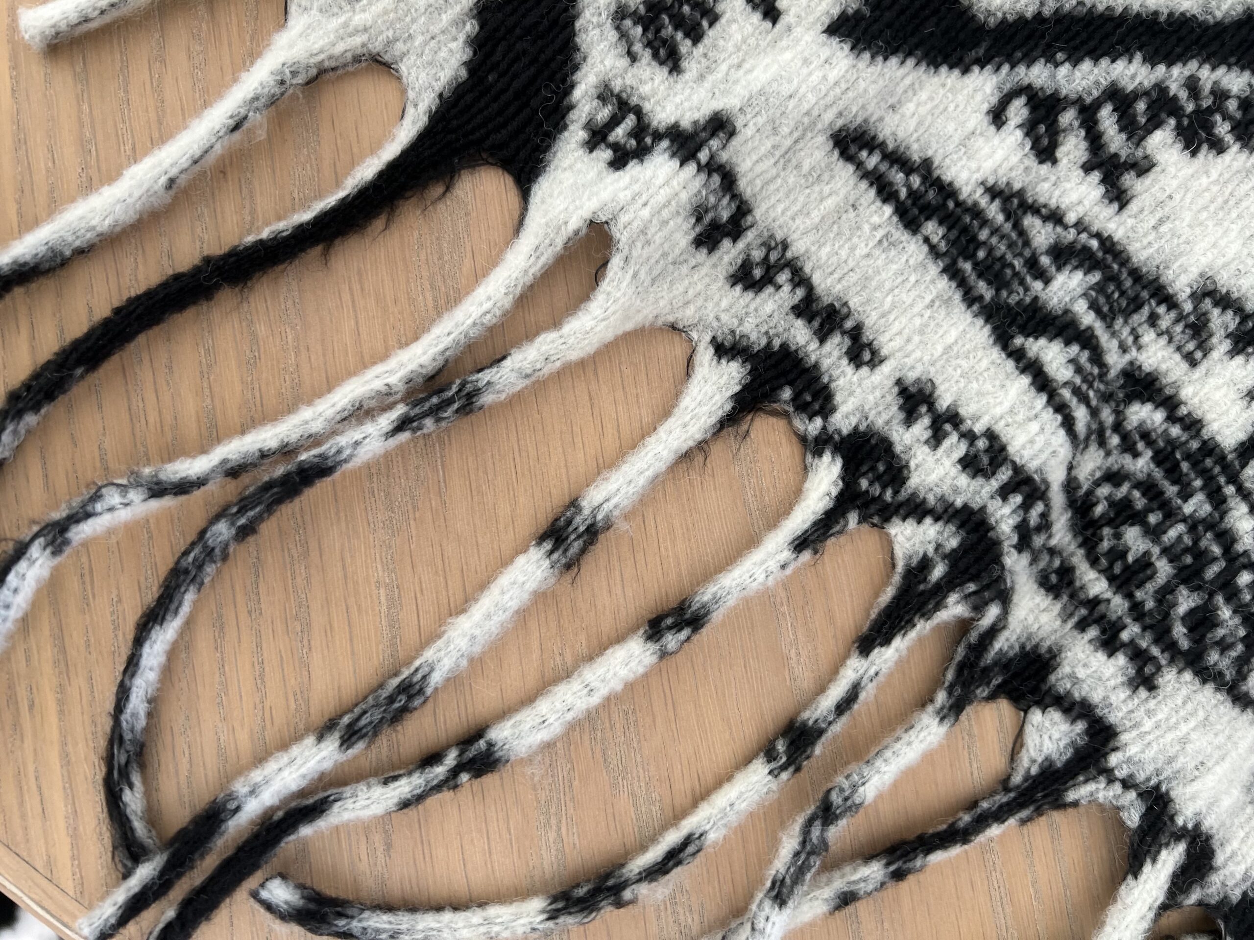 Open-front Kimono-style Poncho - Image 7