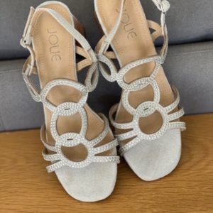 Silver Jolie Sandals