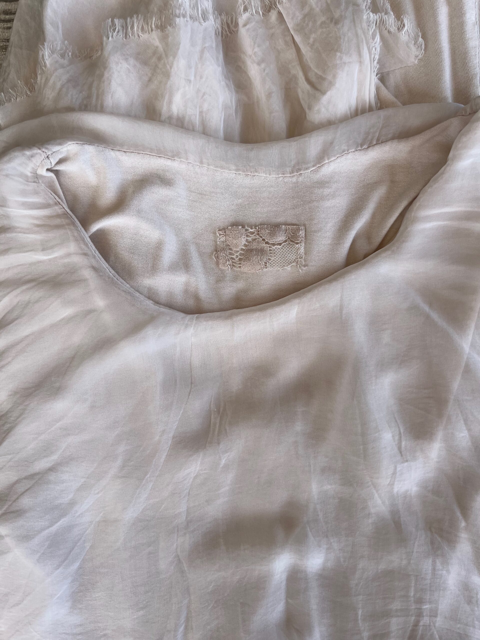 Cream Frill Dress - Image 6