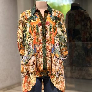 Multi Coloured Shirt with Collar